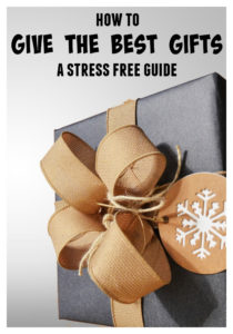 Take the stress away with this guide to giving the best gifts!